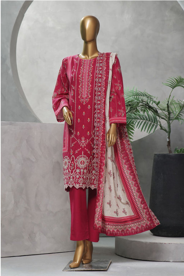 Libas Unstitched Khaddar 3 Piece 1004