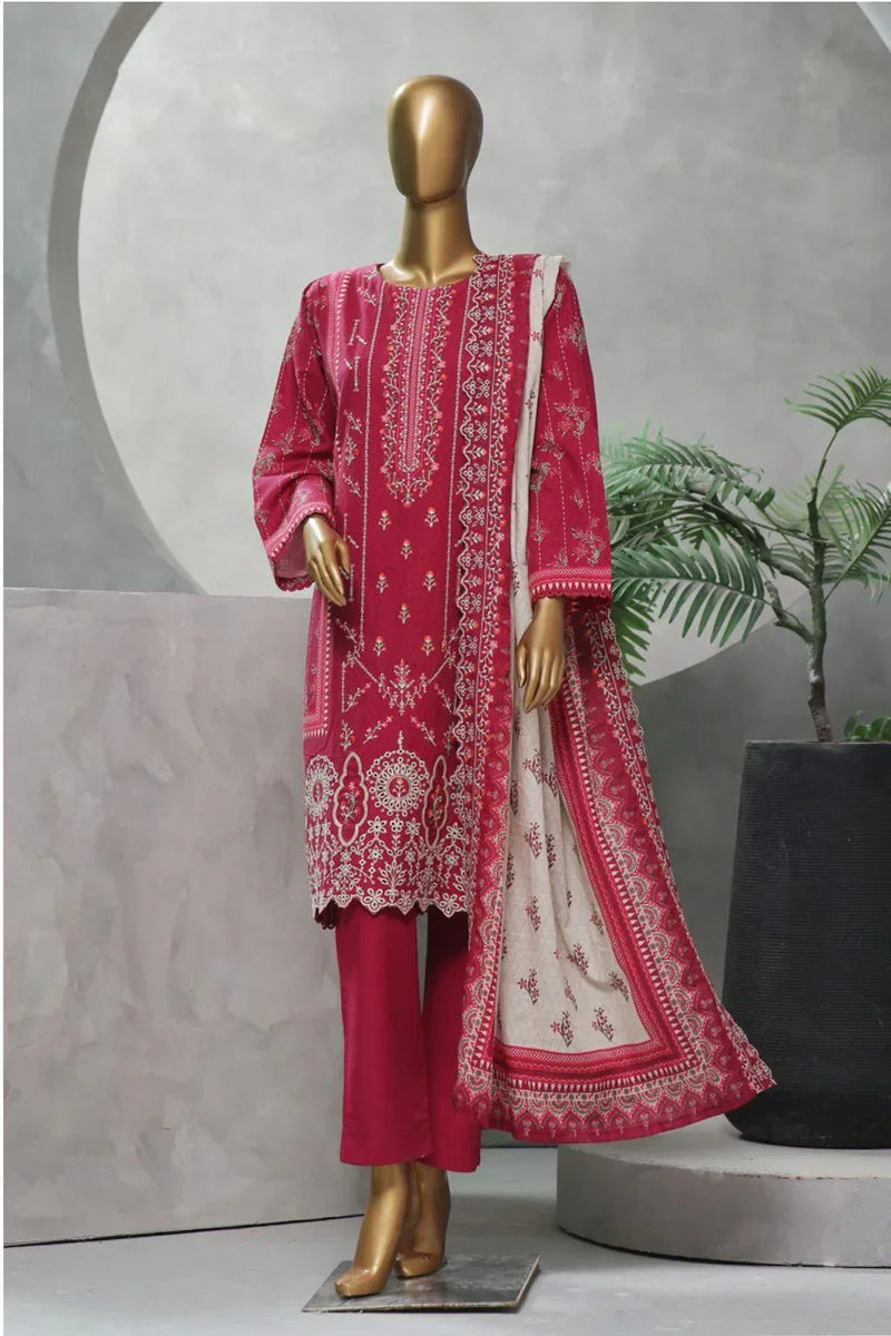 Libas Unstitched Khaddar 3 Piece 1004 - Al Libas Al Asri