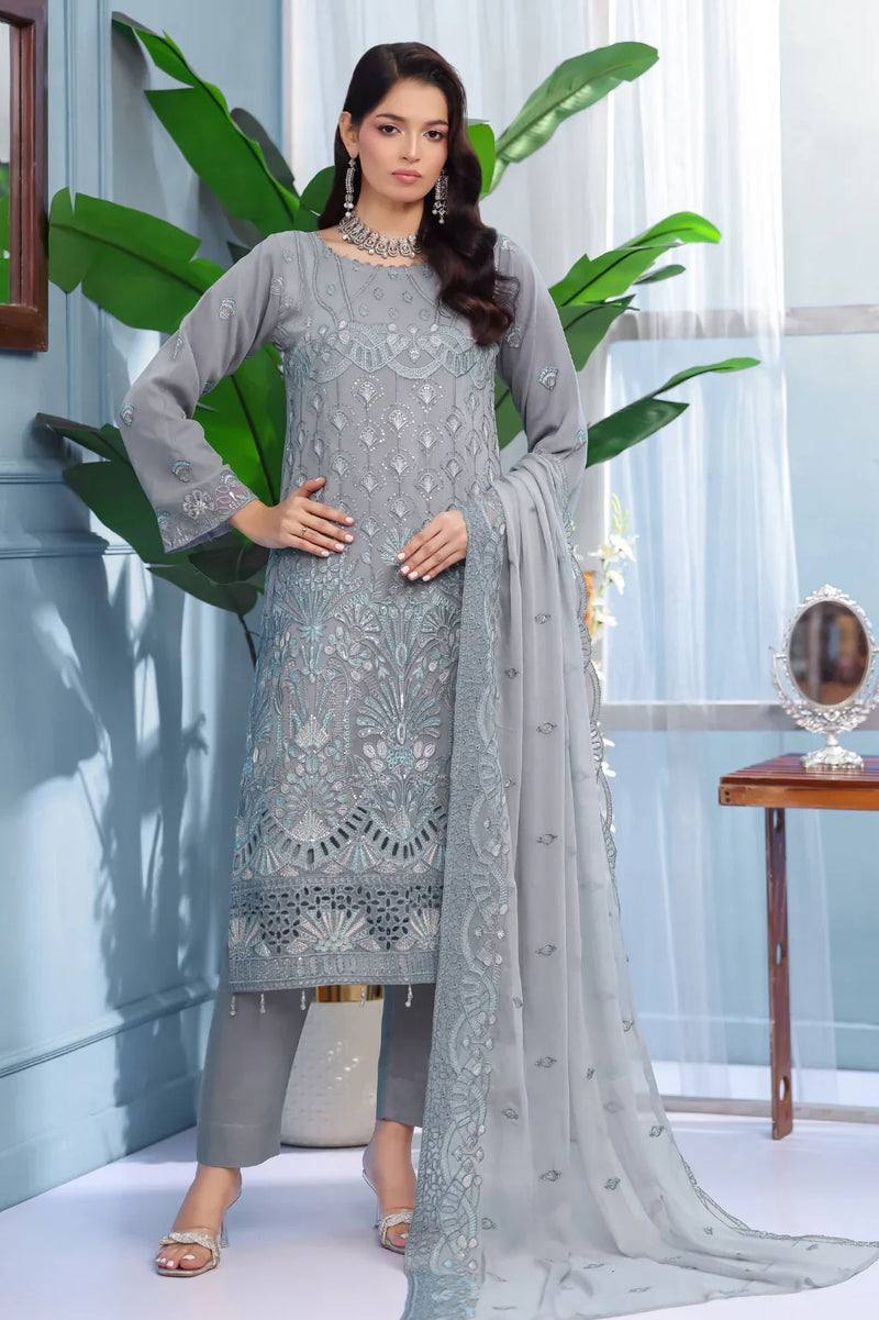 U-Unstitched Chiffon 118