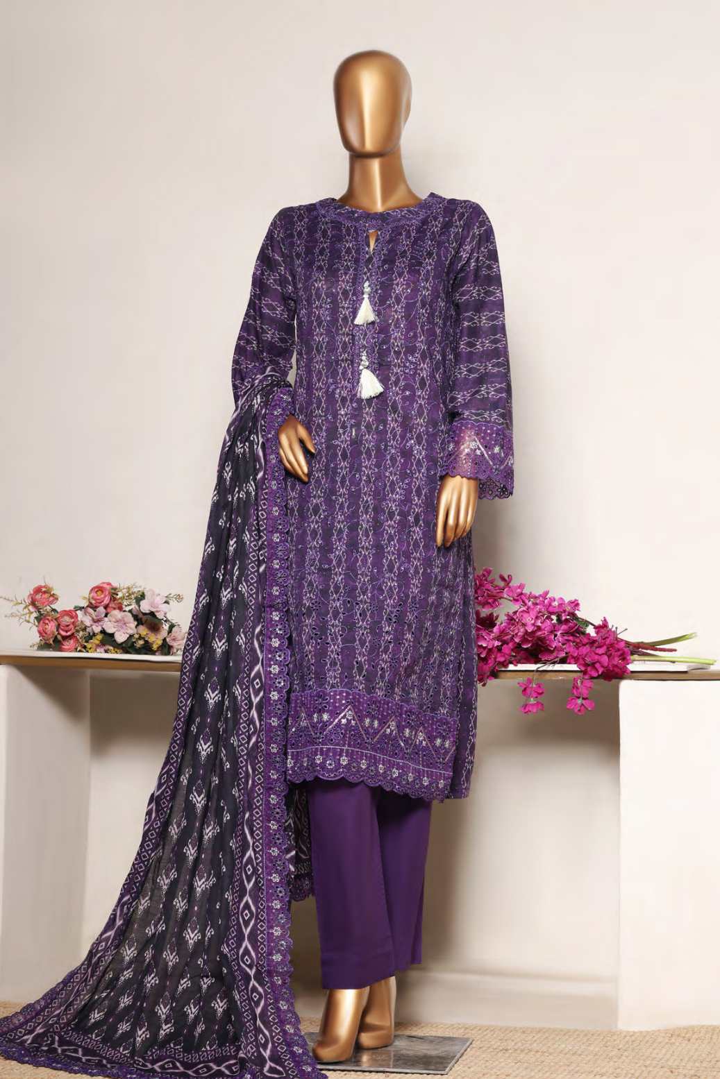 Libas Offer 603 Lawn Ready Made Suit – Al Libas Al Asri