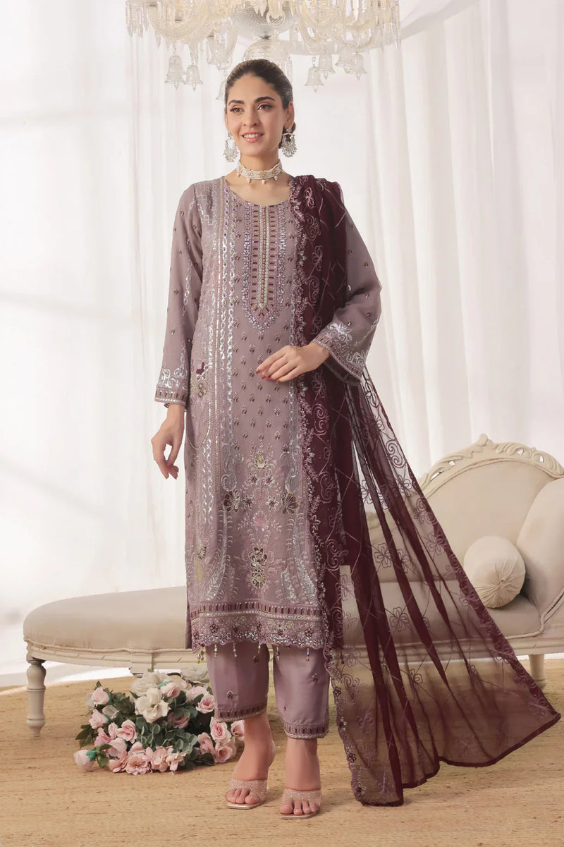 Libas Chiffon Unstitched 1101