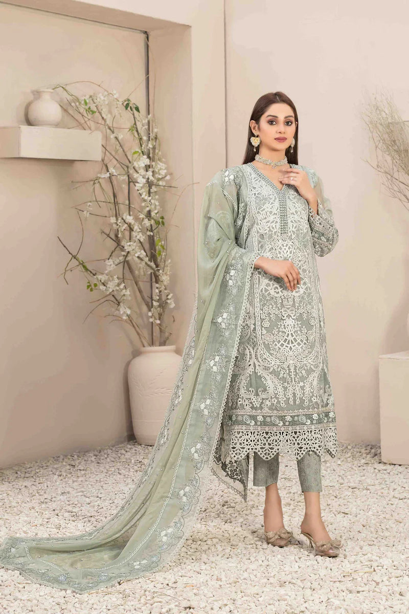 Z-370 Embroidered Ready Made