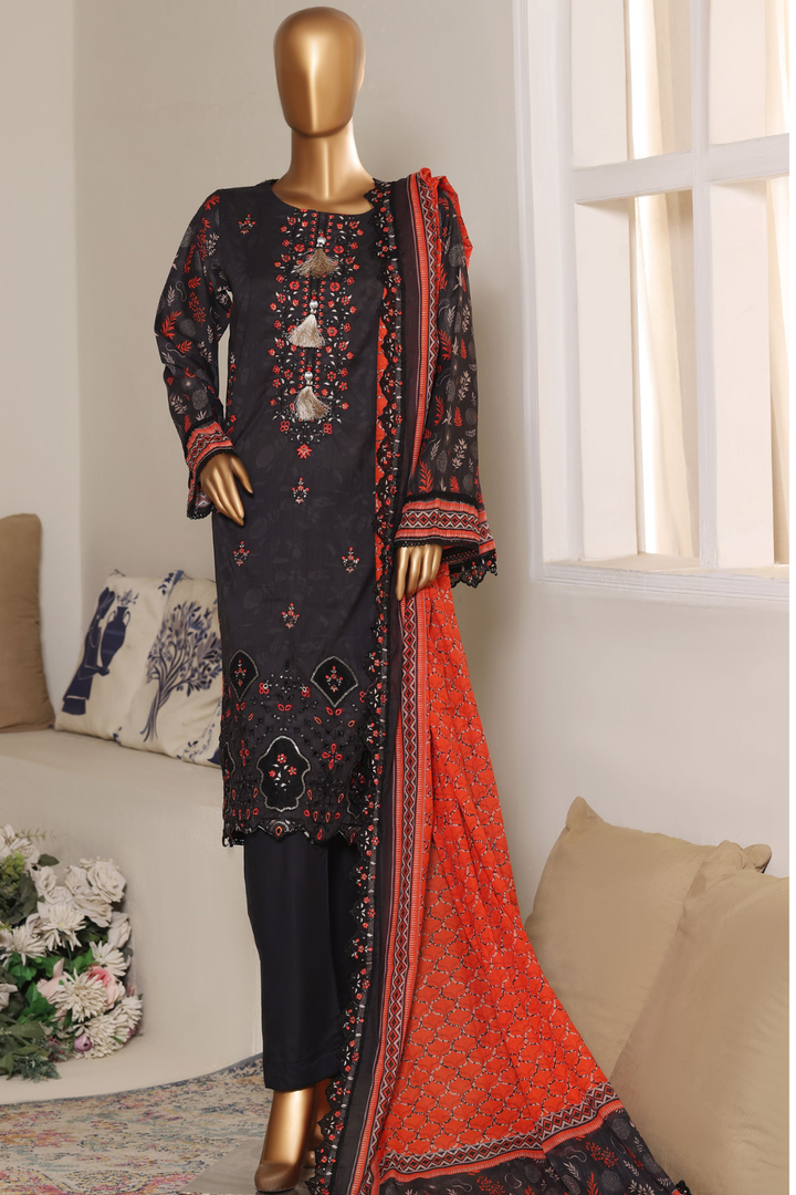 Libas Offer 618 Lawn Ready Made Suit – Al Libas Al Asri