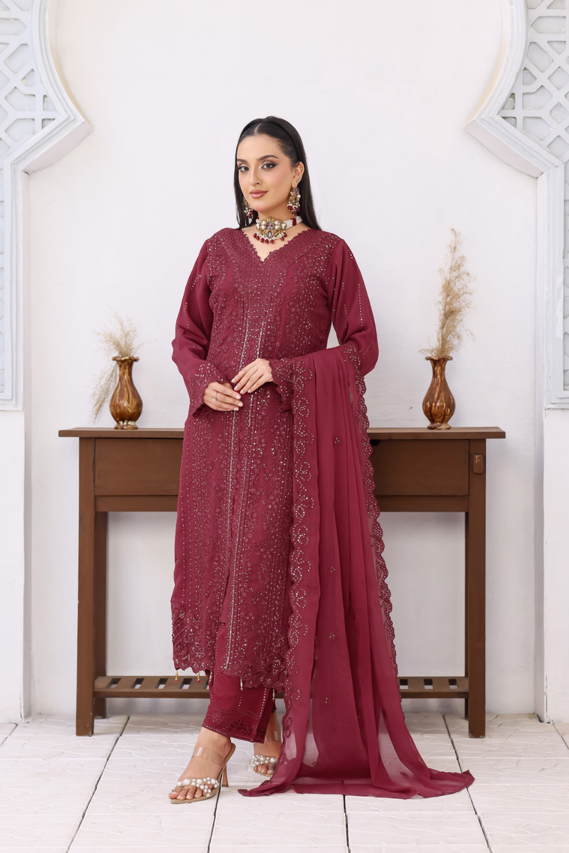 I-LIbas New Arrivals Unstitched Chiffon 1101