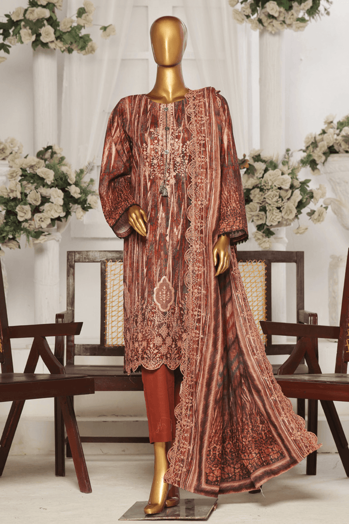 Libas Khaddar Embroidered Ready Made 402 - Al Libas Al Asri