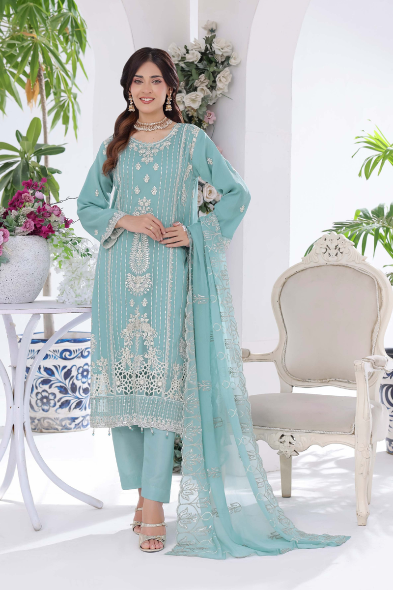 L-Unstitched Chiffon 524