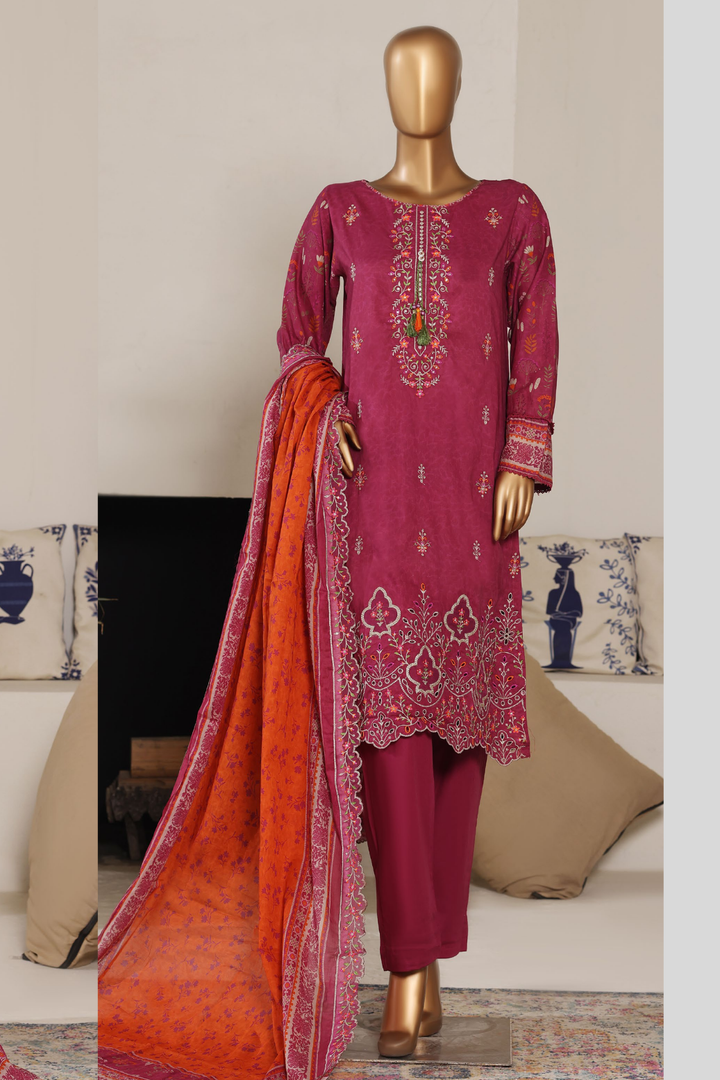 Libas Offer 616 Lawn Ready Made Suit – Al Libas Al Asri