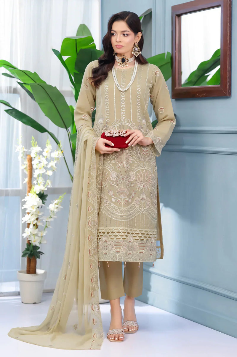 U-Unstitched Chiffon 116