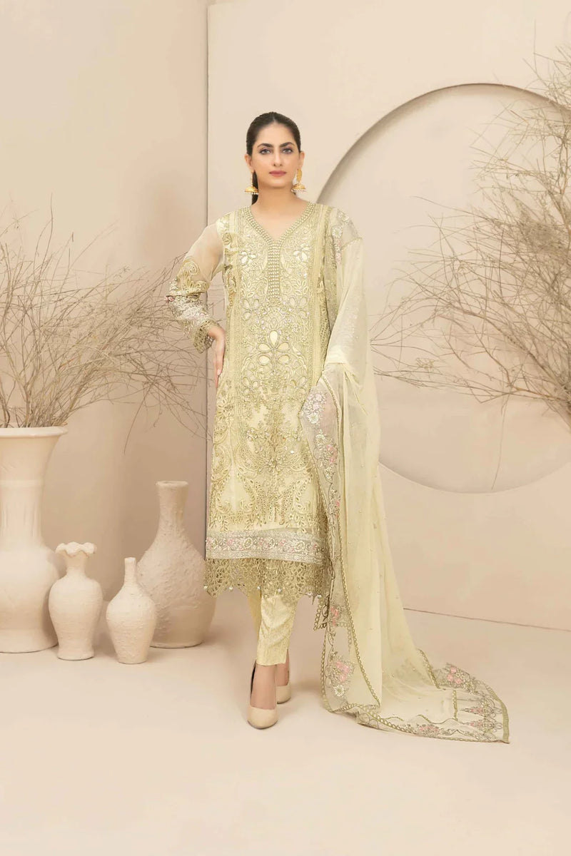 Z-361 Embroidered Ready Made