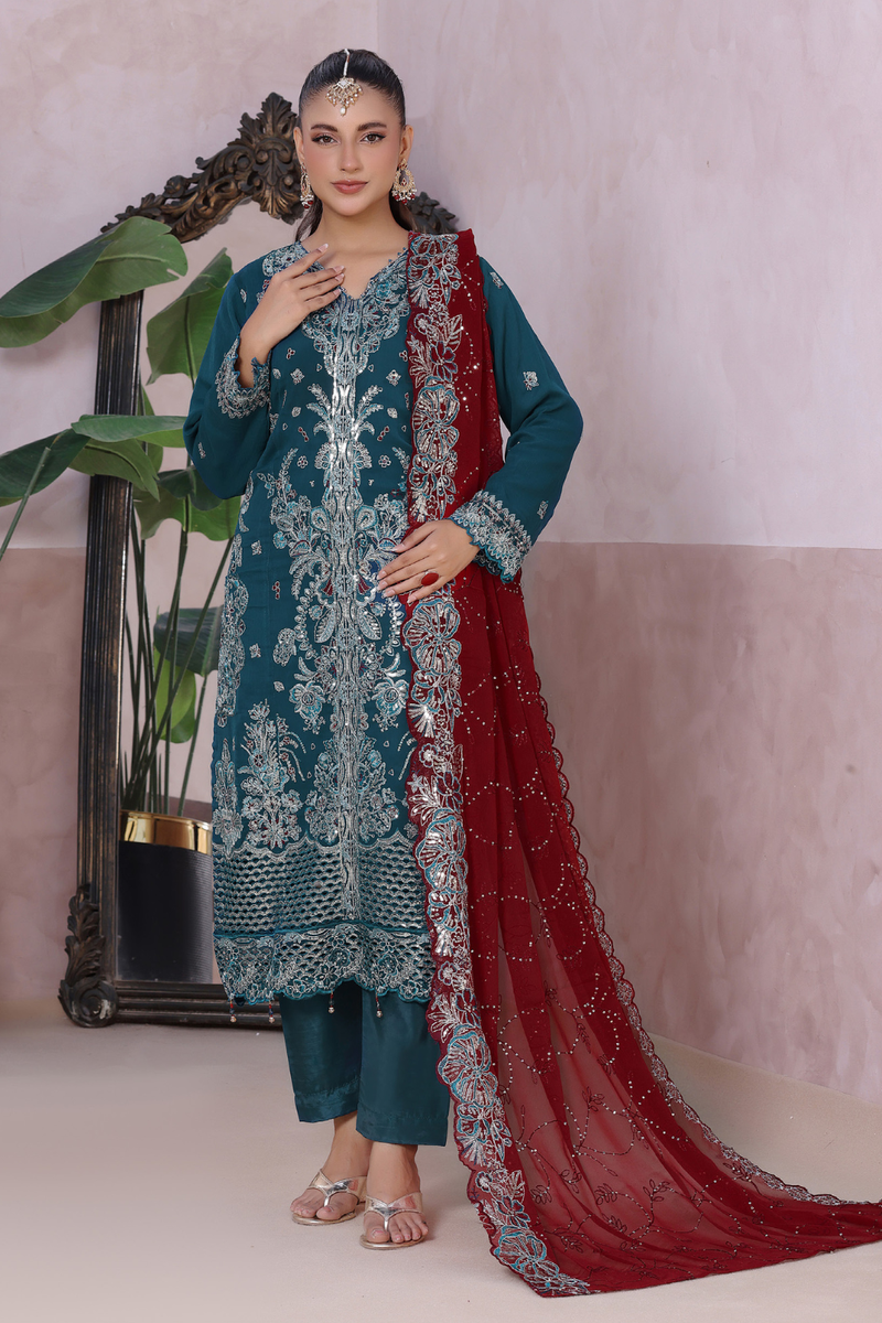 L-Unstitched Chiffon 504