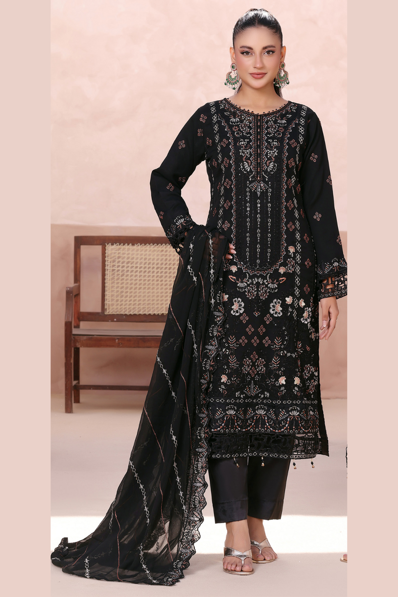 L-Unstitched Chiffon 502