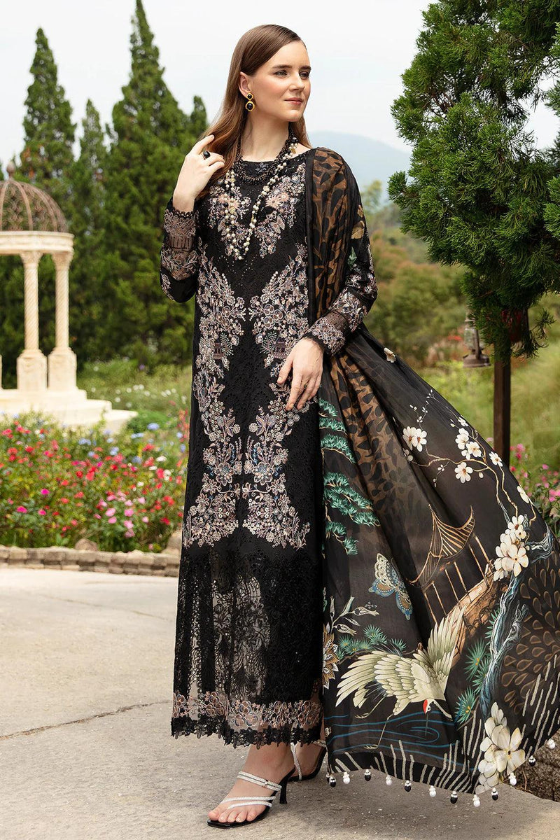 Libas 125 Embroidered lawn Ready Made Suit - Al Libas Al Asri