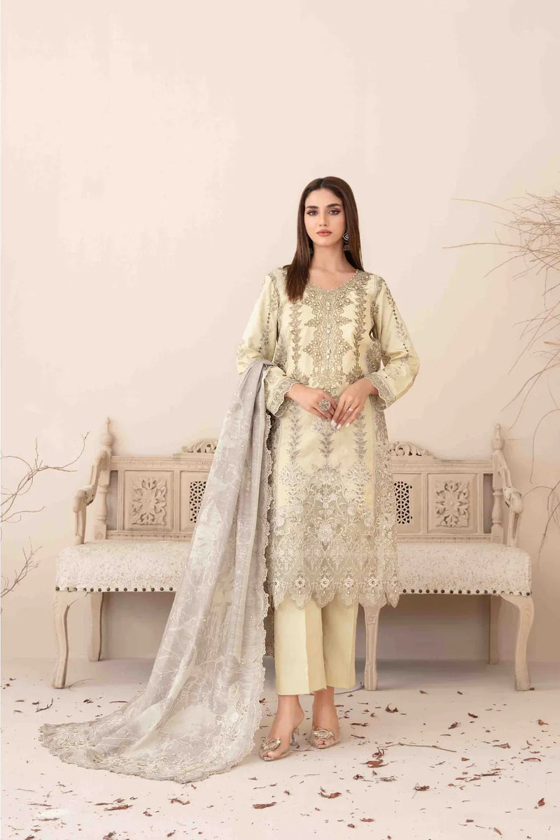 Z-341 Embroidered Ready Made