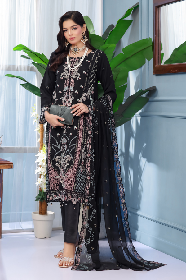 U-Unstitched Chiffon 115
