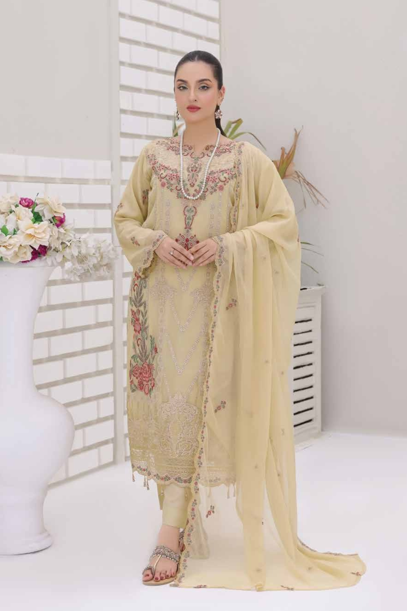 L-Unstitched Chiffon 512