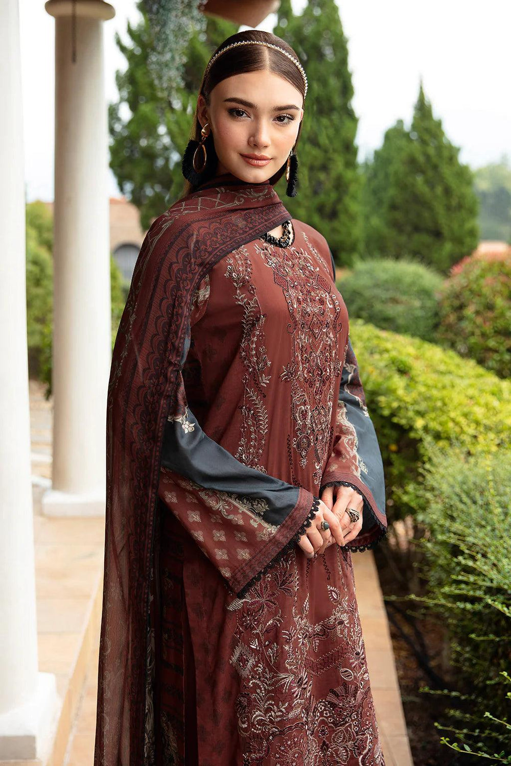 Ramsha Lawn L 155 Unstitched - Al Libas Al Asri