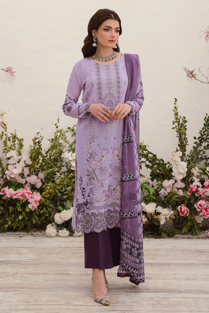Libas 5 Embroidered Luxury Lawn Ready Made Suit - Al Libas Al Asri