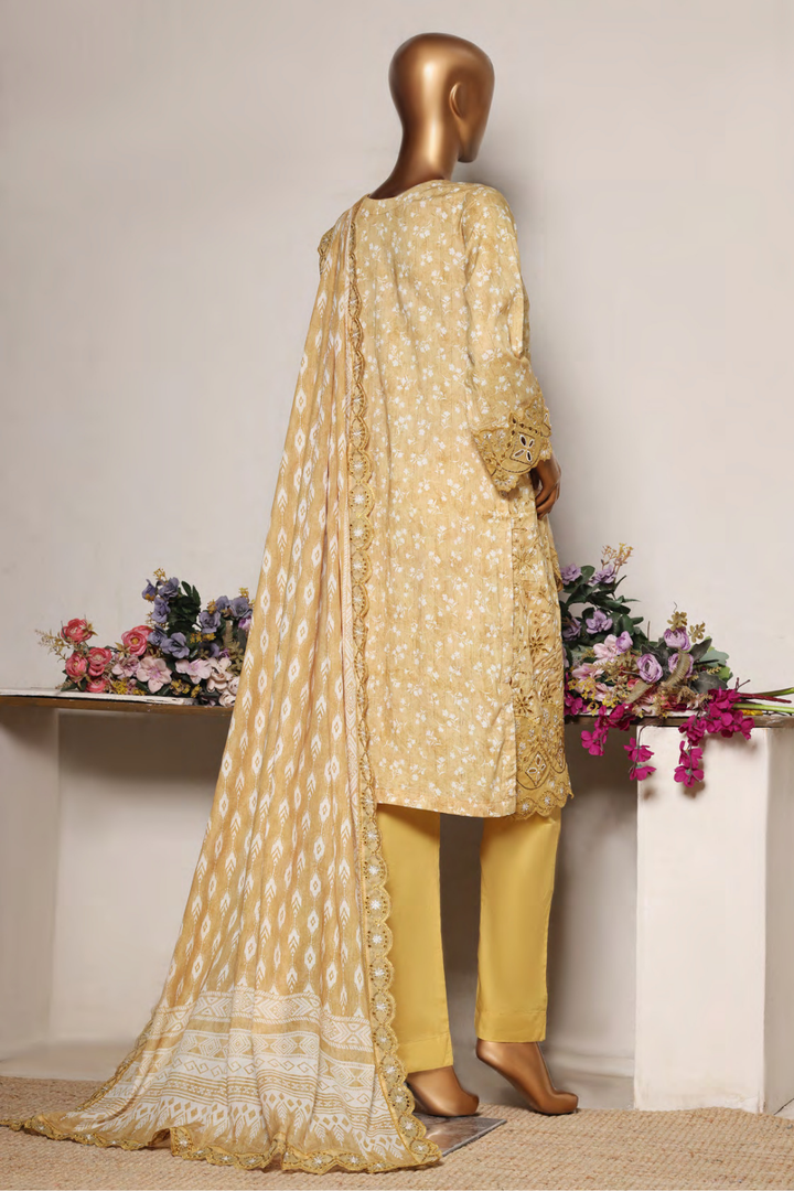 Libas Offer 607 Lawn Ready Made Suit – Al Libas Al Asri