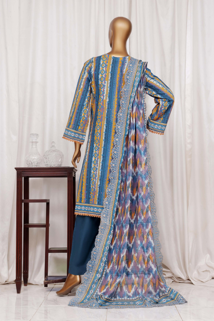 Libas Offer 627 Lawn Ready Made Suit – Al Libas Al Asri