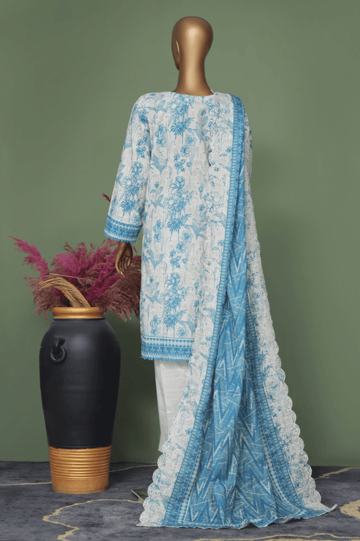 Libas Khaddar Embroidered Ready Made 415 - Al Libas Al Asri