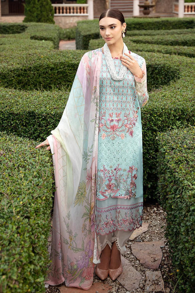 Ramsha Riwayat Luxury Lawn Ready Made L 106 - Al Libas Al Asri