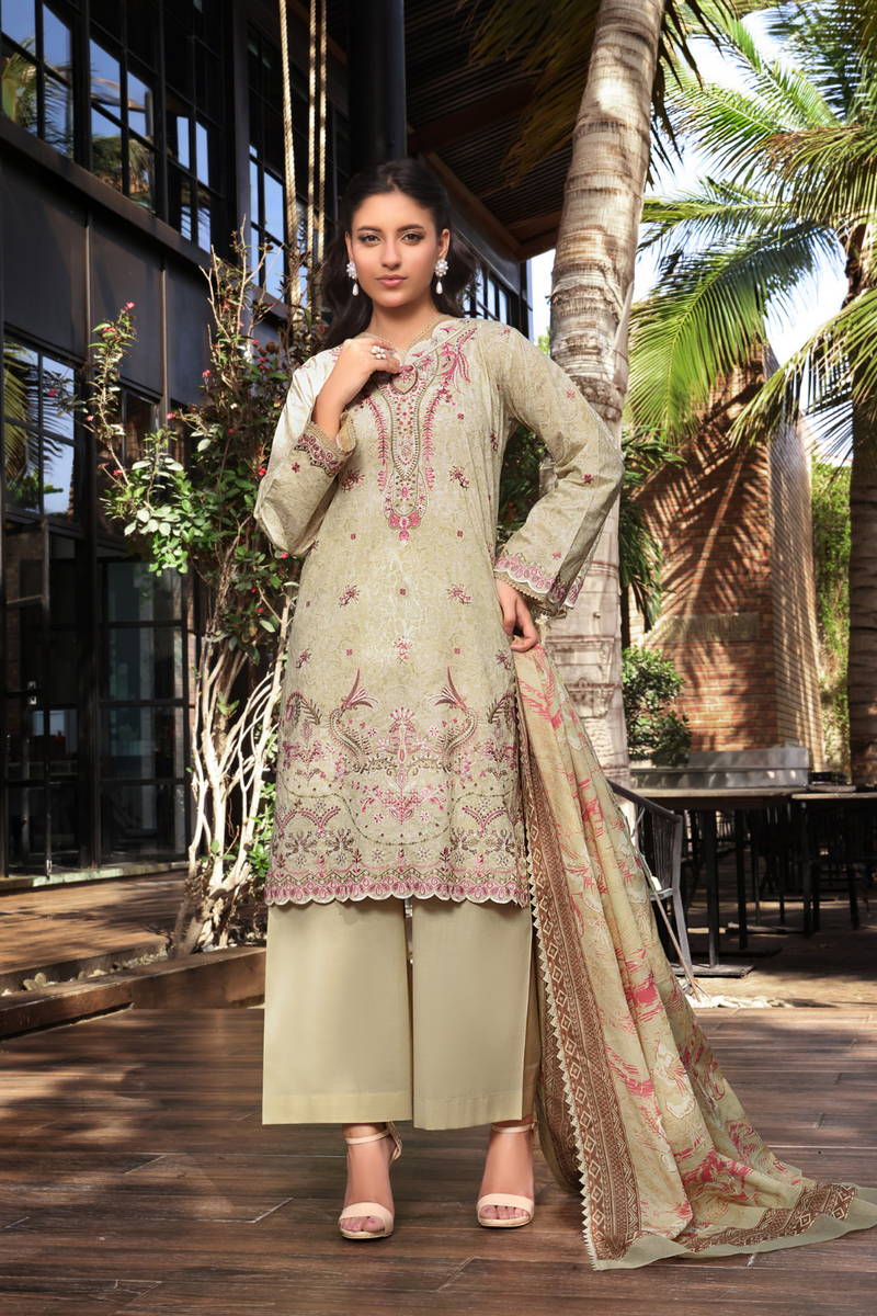 S-LIbas New Arrivals Unstitched Lawn 1119