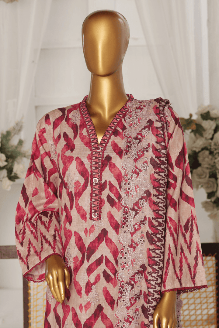 Libas Khaddar Embroidered Ready Made 406 - Al Libas Al Asri