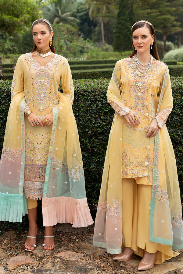 Libas 129 Embroidered lawn Ready Made Suit