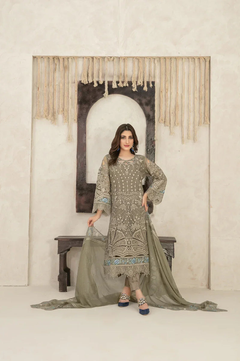 Z-312 Embroidered Ready Made