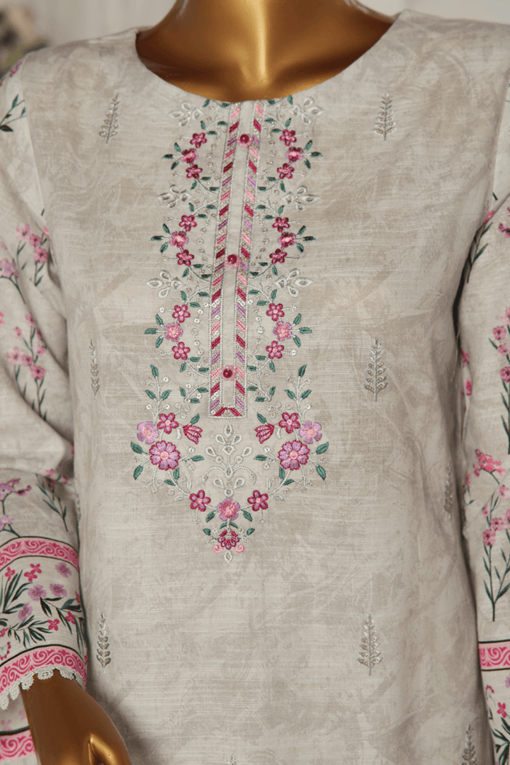 Libas Khaddar Embroidered Ready Made 408 - Al Libas Al Asri