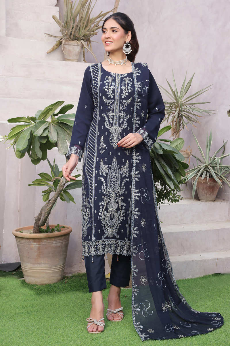I-LIbas New Arrivals Unstitched Chiffon 1114
