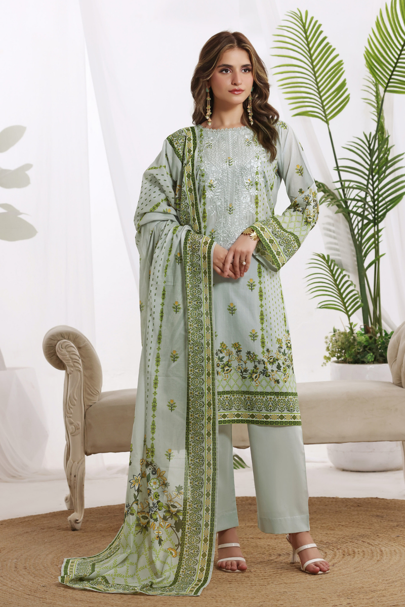 S-LIbas New Arrivals Unstitched Lawn 1107