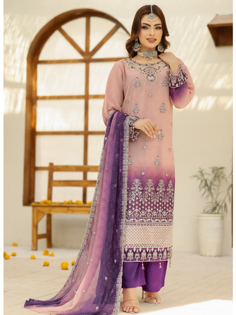 LIbas Eid New Arrivals Unstitched Chiffon 1313