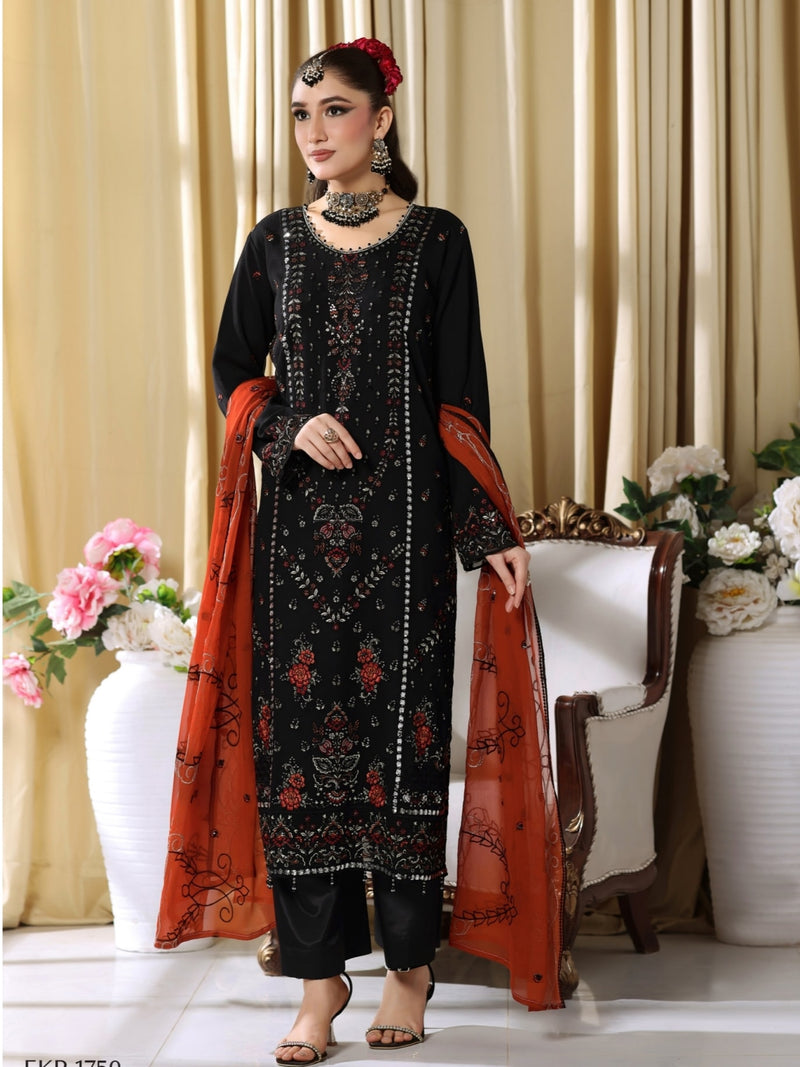 LIbas Eid New Arrivals Unstitched Chiffon 1314