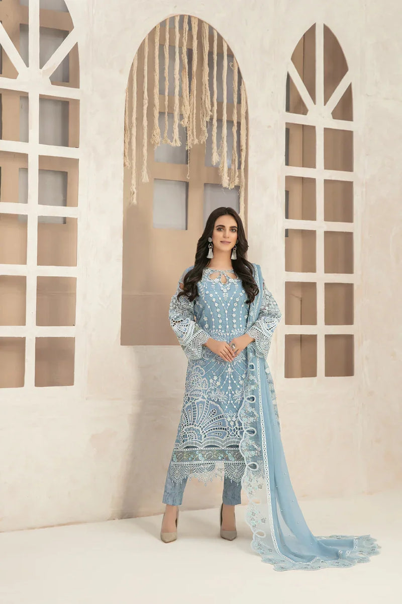 Z-313 Embroidered Ready Made