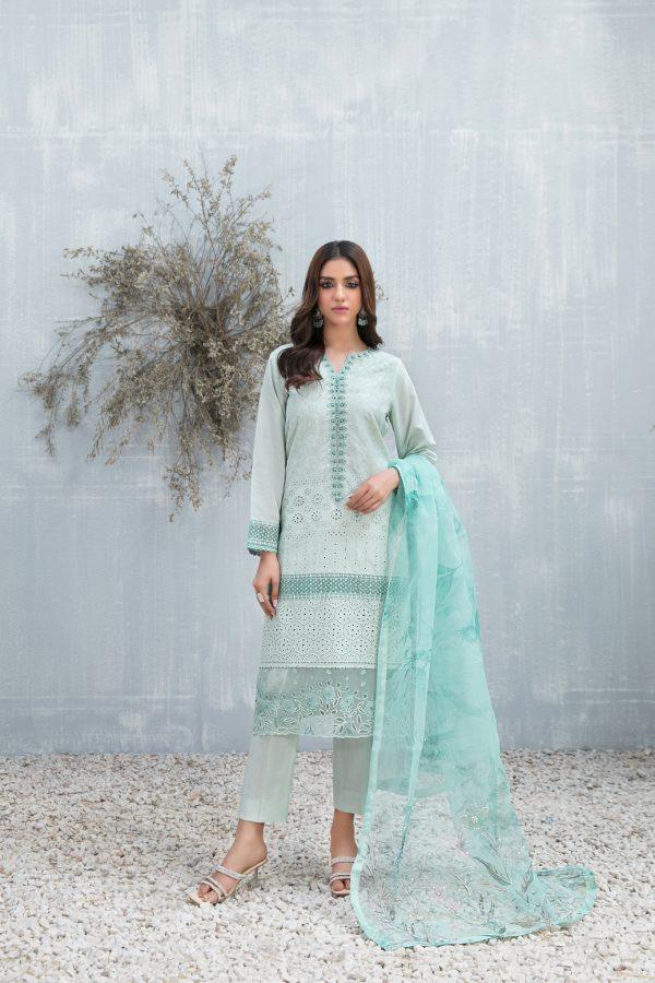 Z-223 Embroidered Lawn Ready Made