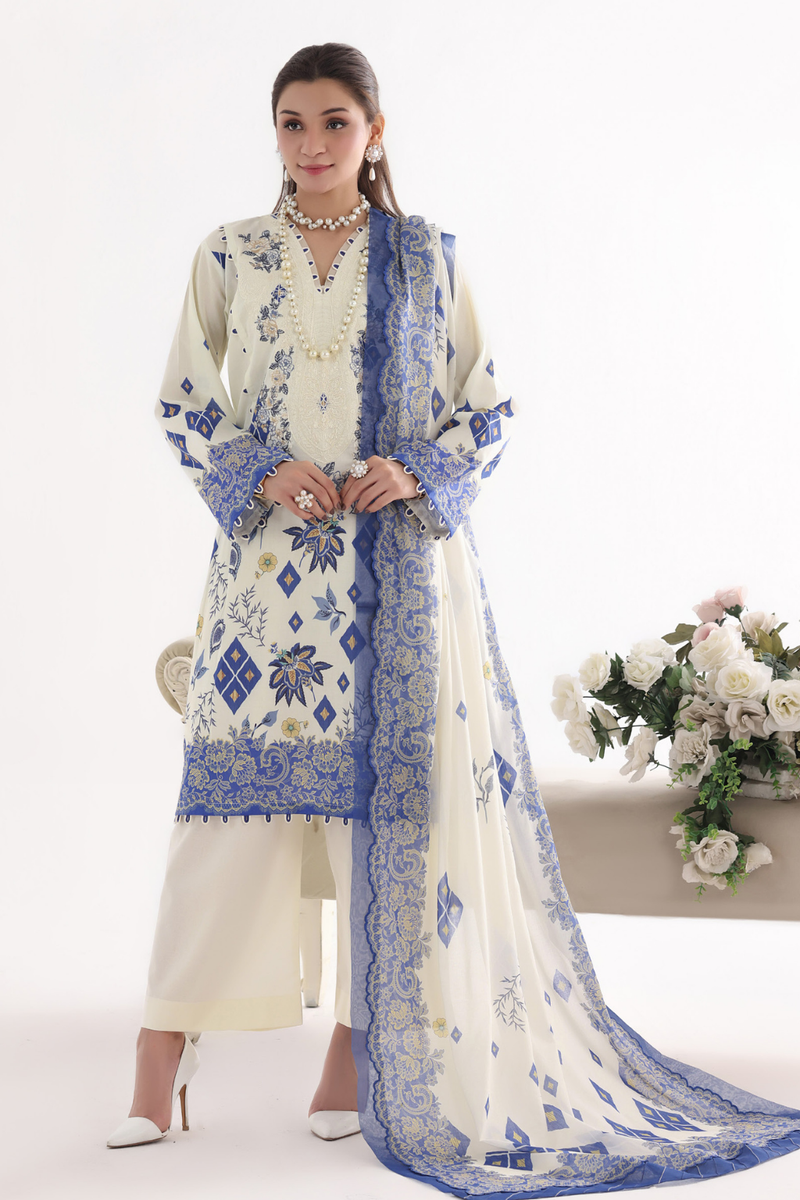 S-LIbas New Arrivals Unstitched Lawn 1103
