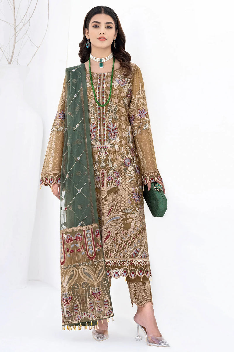 I-LIbas New Arrivals Unstitched Chiffon 1178