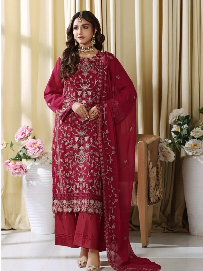 LIbas Eid New Arrivals Unstitched Chiffon 1304