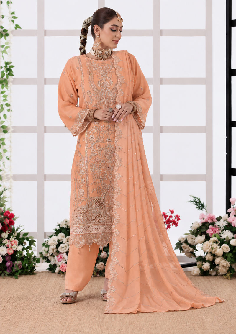 I-LIbas New Arrivals Unstitched Chiffon 1134