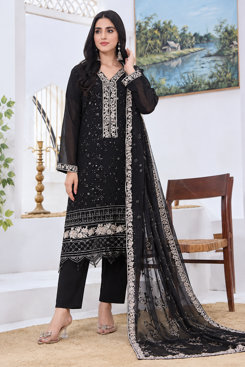 I-LIbas New Arrivals Unstitched Chiffon 1135