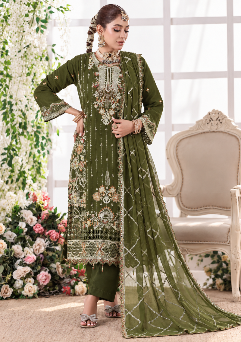 I-LIbas New Arrivals Unstitched Chiffon 1147