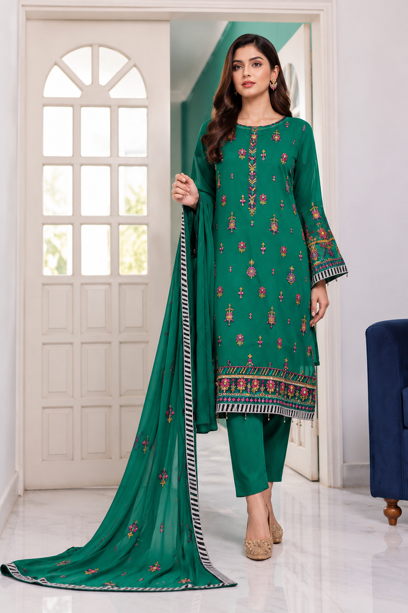 I-LIbas New Arrivals Unstitched Lawn 1150