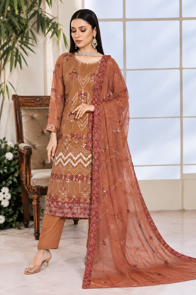 I-LIbas New Arrivals Unstitched Chiffon 1137