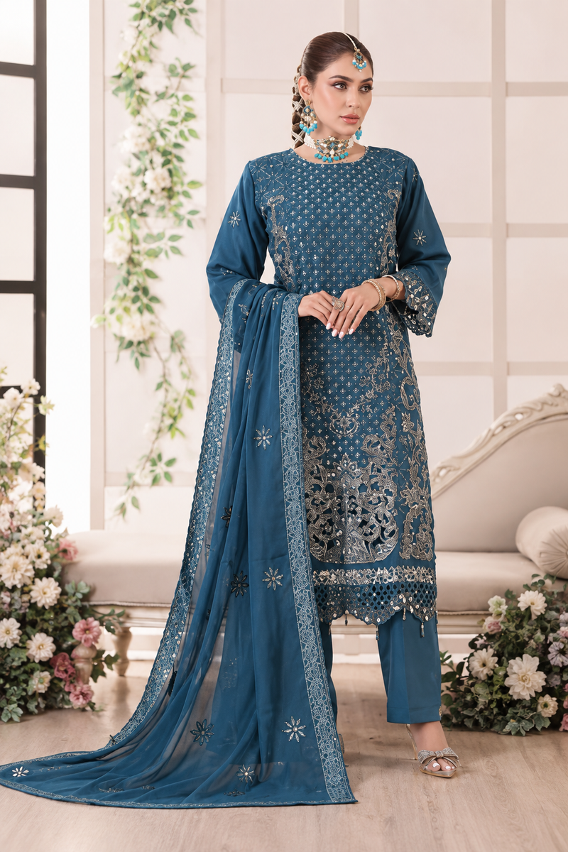 I-LIbas New Arrivals Unstitched Chiffon 1140