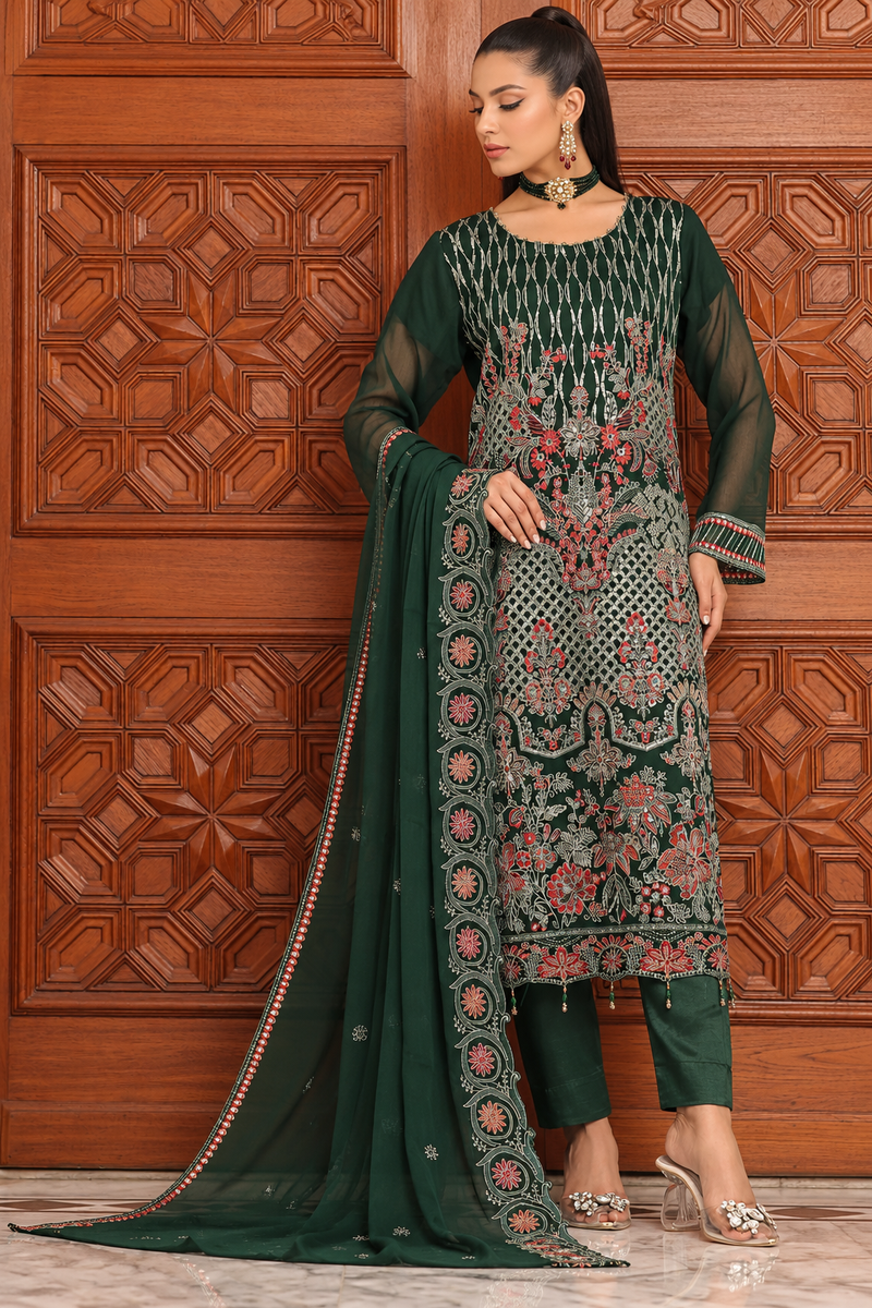 I-LIbas New Arrivals Unstitched Chiffon 1143
