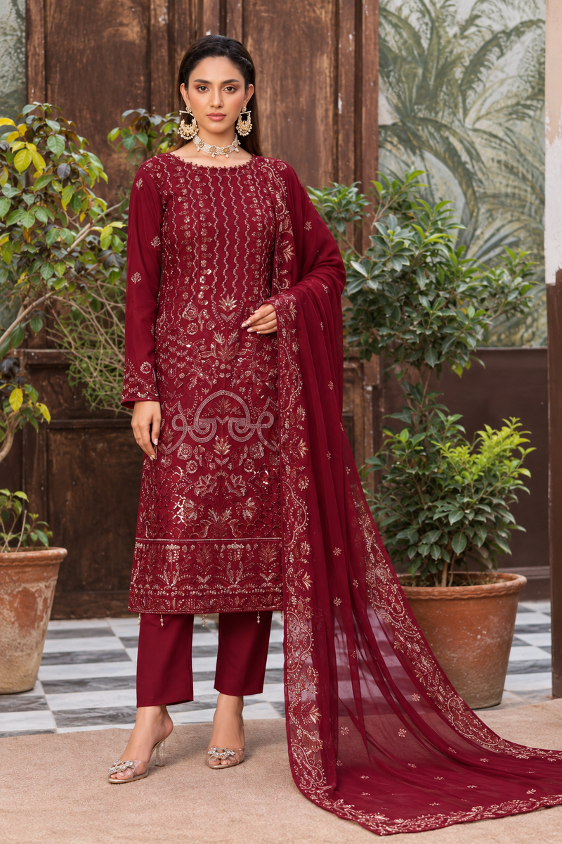I-LIbas New Arrivals Unstitched Chiffon 1153