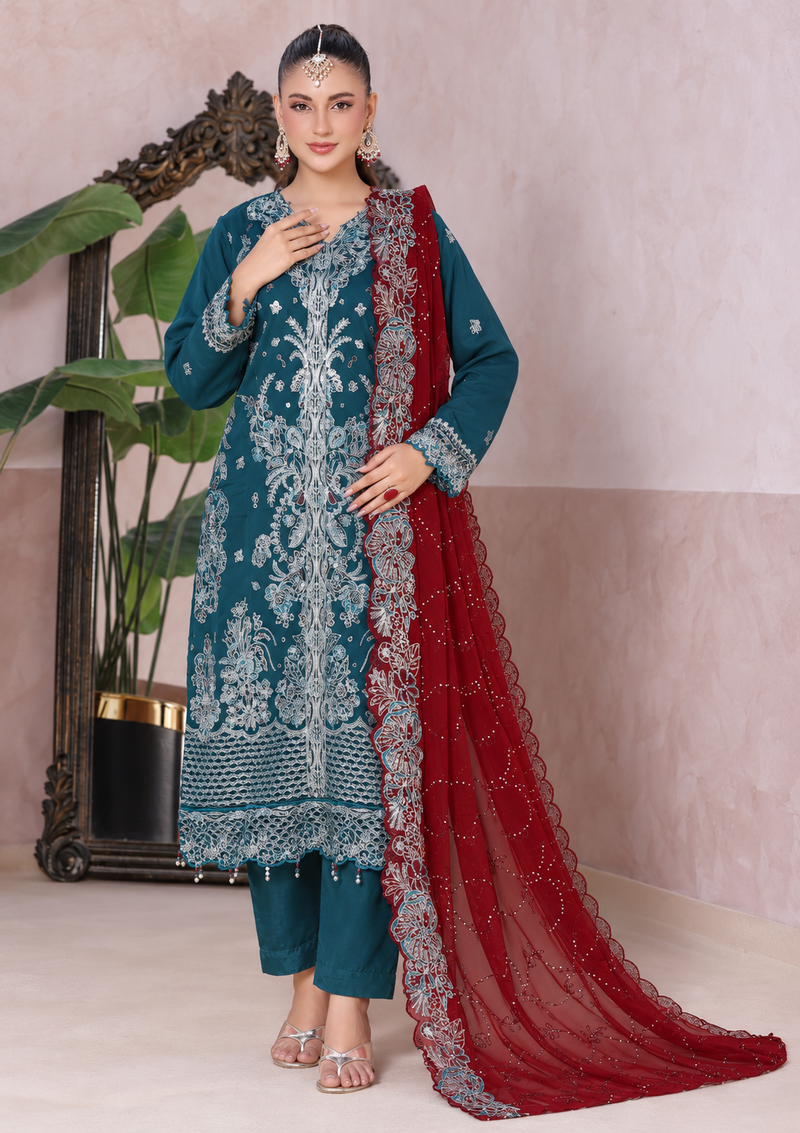 I-LIbas New Arrivals Unstitched Chiffon 1154