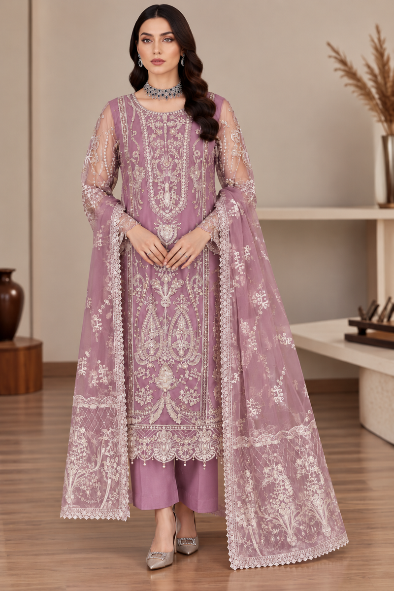 I-LIbas New Arrivals Unstitched Organza 1183