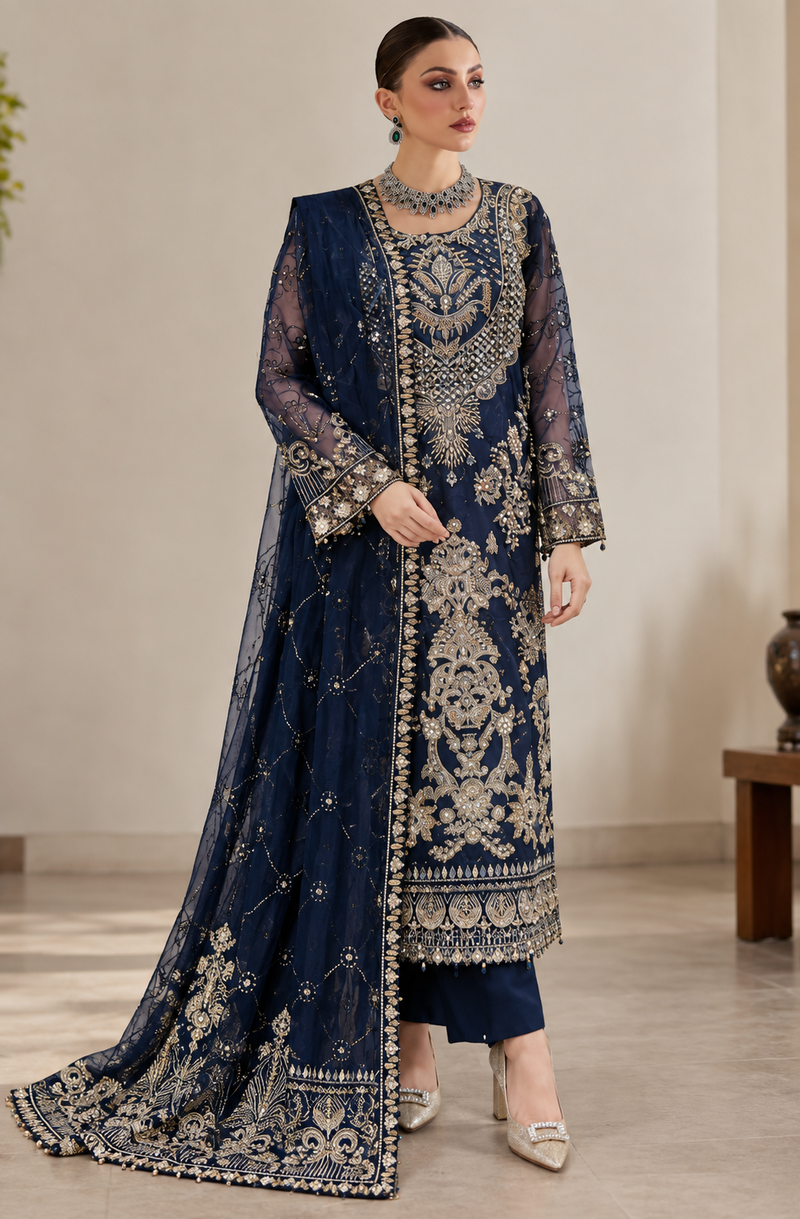 I-LIbas New Arrivals Unstitched Organza 1181